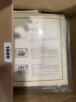 Lot 1449 - 2 small boxes of various royal memorabilia and...