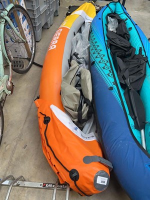 Lot 2259 - Unboxed Intex Sierra K2 inflatable kayak