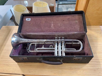 Lot 1460 - Trumpet manufactured by Couesnon & Co, Paris...
