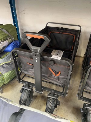 Lot 2279 - Mac Sports 4-wheeled collapsible pull along...