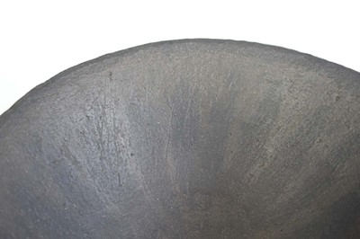 Lot John Ward (1938-2023), a black glazed...