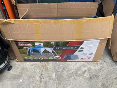 Lot 2286 - Boxed Coleman Octagon 8-person tent