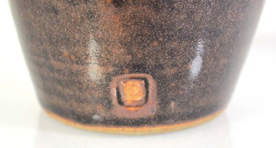 Lot David Leach (1911-2005), a tall stoneware vase...