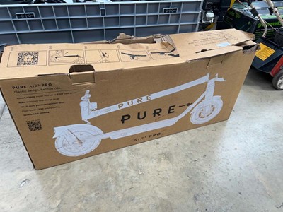 Lot 2231 - Boxed Pure air 5 pro 2-wheeled electric...