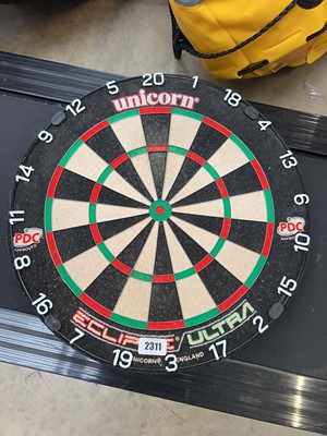Lot 2311 - Unicorn Eclipse wall mounted dart board