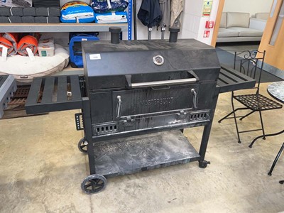 Lot 2356 - Master built 36" charcoal BBQ and smoker