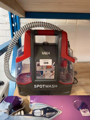 Lot 2319 - Vax portable upholstery and carpet spot-washer