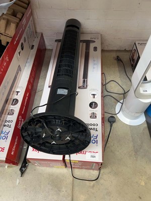 Lot 2331 - 3x Dimplex Ion fresh cool tower fans