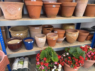 Lot 2407 - Shelf containing a large qty of mixed size...