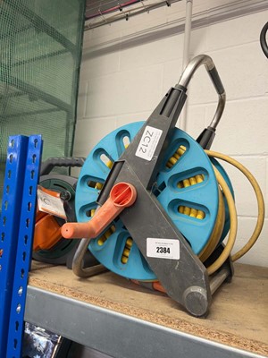 Lot 2384 - Hose on reel together with a Master Plug...