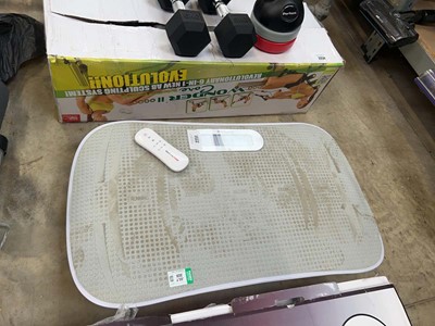 Lot 2251 - Unboxed MaxHealth fitness board, with remote...