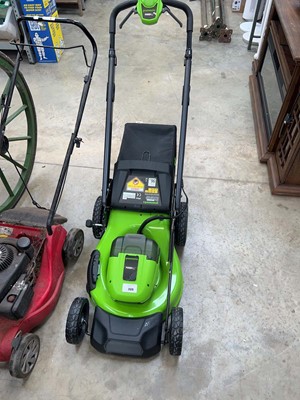 Lot 2479 - Greenworks Power All 48 Volt cordless mower...