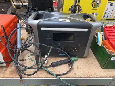 Lot 2514 - Anker battery powered mobile generator
