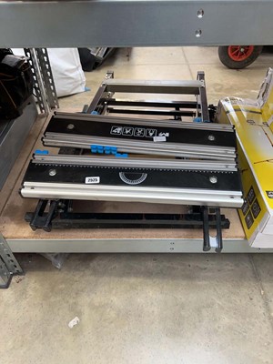 Lot 2525 - MacAllister folding workmate together with a...