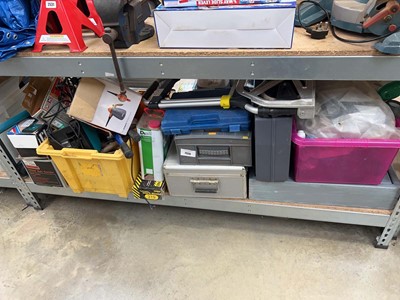 Lot 2526 - Large underbay of mixed tooling