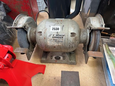 Lot 2530 - 6" double ended bench grinder