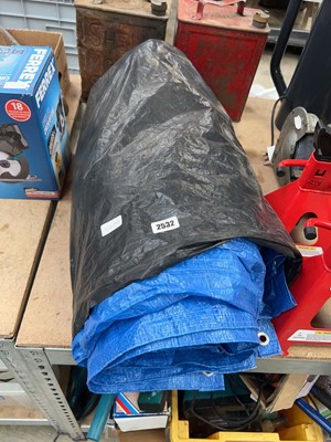 Lot 2532 - Large tarpaulin