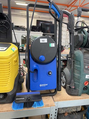 Lot 2547 - Nilfisk 240V electric pressure washer with lance