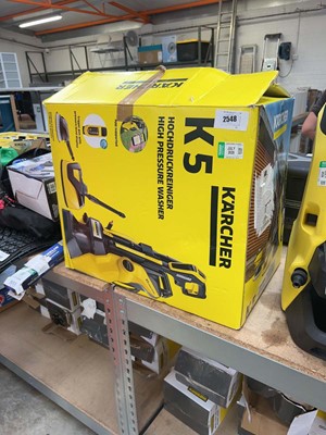 Lot 2548 - Boxed Karcher K5 electric pressure washer