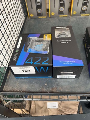 Lot 2571 - Nextbase GW422 in car dash cam together with a...