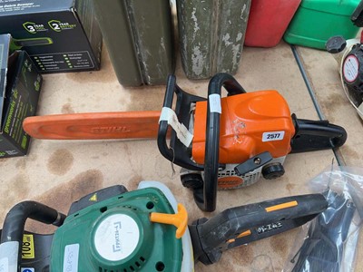 Lot 2577 - Stihl MS180 petrol chainsaw