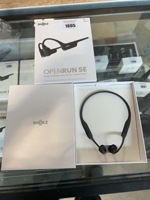 Lot 1805 - Shokz OpenRun SE bone conduction headphones,...