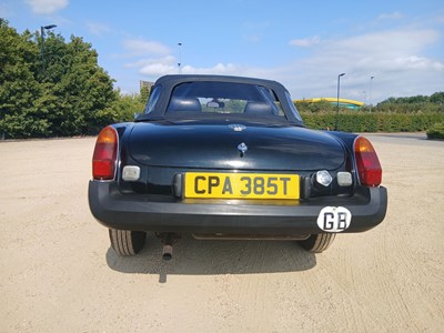 Lot (CPA 385T) 1979 MG MGB 3-door roadster in...