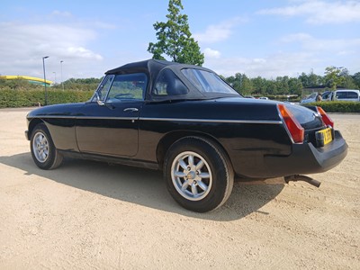 Lot (CPA 385T) 1979 MG MGB 3-door roadster in...