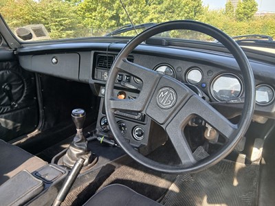 Lot (CPA 385T) 1979 MG MGB 3-door roadster in...