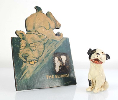 Lot 174 - Bonzo the Dog: A painted cast metal figure, h....