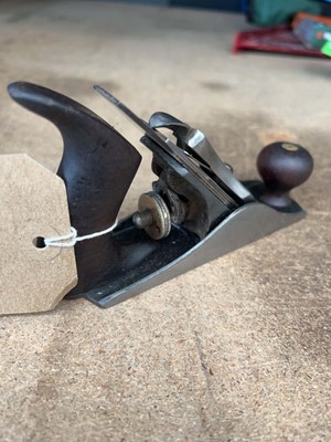 Lot 4672 - Stanley No. 1 plane with embossed B, 1892,...