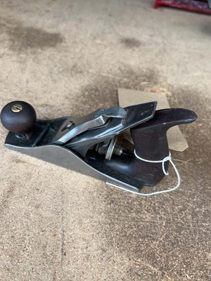 Lot 4672 - Stanley No. 1 plane with embossed B, 1892,...
