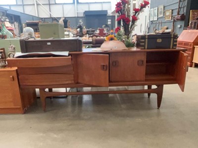 Lot 5165 - Beautility-style teak sideboard with 3 doors...