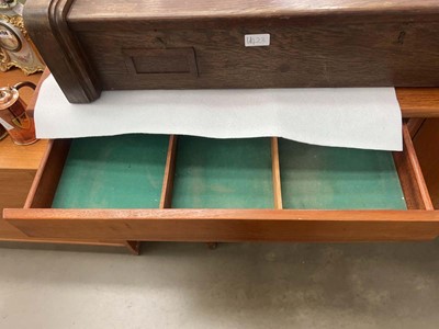 Lot 5165 - Beautility-style teak sideboard with 3 doors...