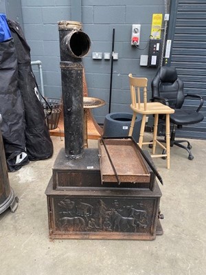 Lot 4387 - Jotul 118 Classic rectangular cast iron...