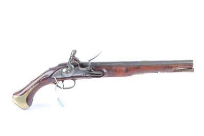 Lot 1652 - A Replica Flintlock Dragoon Pistol, 11½ ins...