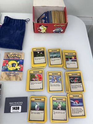 Lot 1438 - Qty of Pokemon Cards from 90s and 00s to...