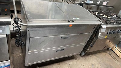 Lot 236 - 120cm Electric mobile serving station with...