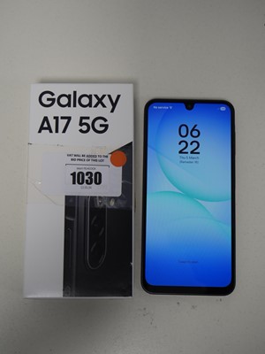 Lot 1070 - Samsung Galaxy A17 5G, Black, 128GB, model...