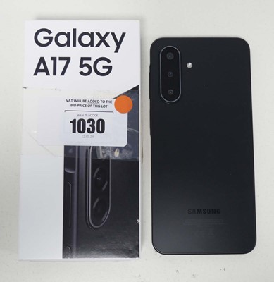 Lot 1070 - Samsung Galaxy A17 5G, Black, 128GB, model...