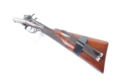 Lot 1517 - (S2) The stock action and forend of a 12 bore...