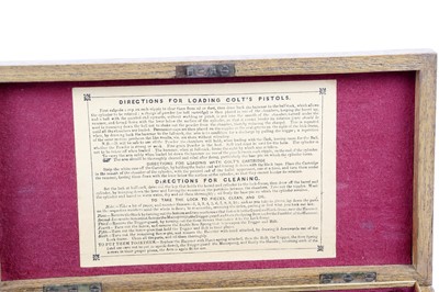 Lot 352 - (S58) Cased .36 Colt New Model Navy Pocket...