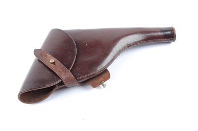 Lot 9 - Leather holster for Sam Browne belt