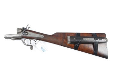 Lot 1502 - (S2) The stock, action, and forend of a 12...