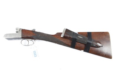 Lot 1503 - (S2) The stock, action, and forend of a 12...