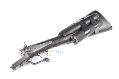 Lot 1505 - (S2) The stock, action, and forend(s) of a 12...