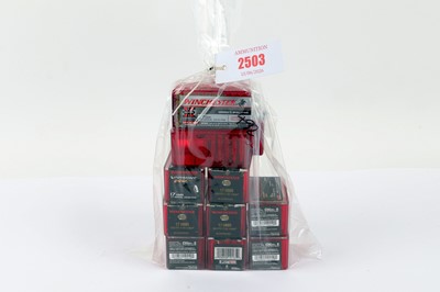 Lot 2503 - (S1) 492 x .17 (Hmr) Winchester rifle cartridges