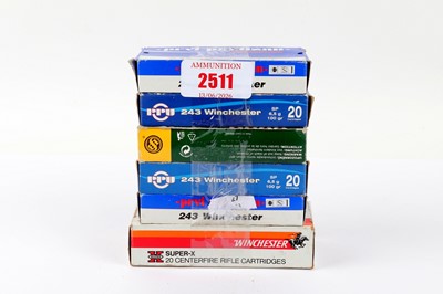 Lot 2511 - (S1) 116 x .243 (Win) assorted rifle...