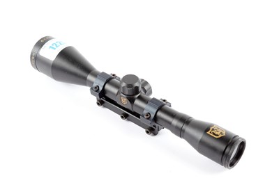 Lot 1225 - 6x42 Nikko Stirling Gold Crown scope with mounts