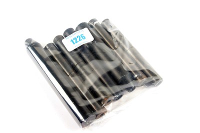 Lot 1226 - Seven various air rifle moderators, Parker...